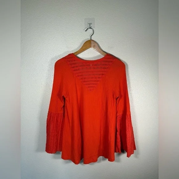 Free People Vermillion Parisian Nights Top - XS K31 - Picture 3 of 9